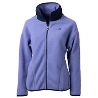 Veste polaire écologique à fermeture éclair intégrale Cutter & Buck Lavender Buffalo Bills Cascade pour femme