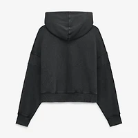 Women's Fanatics Black Buffalo Bills Counter Run Pullover Hoodie
