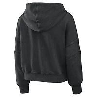 Women's Fanatics Black Buffalo Bills Counter Run Pullover Hoodie