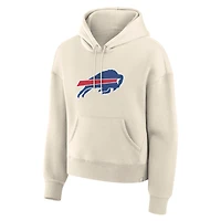 Women's Fanatics Cream Buffalo Bills Dove Legacy Pullover Hoodie