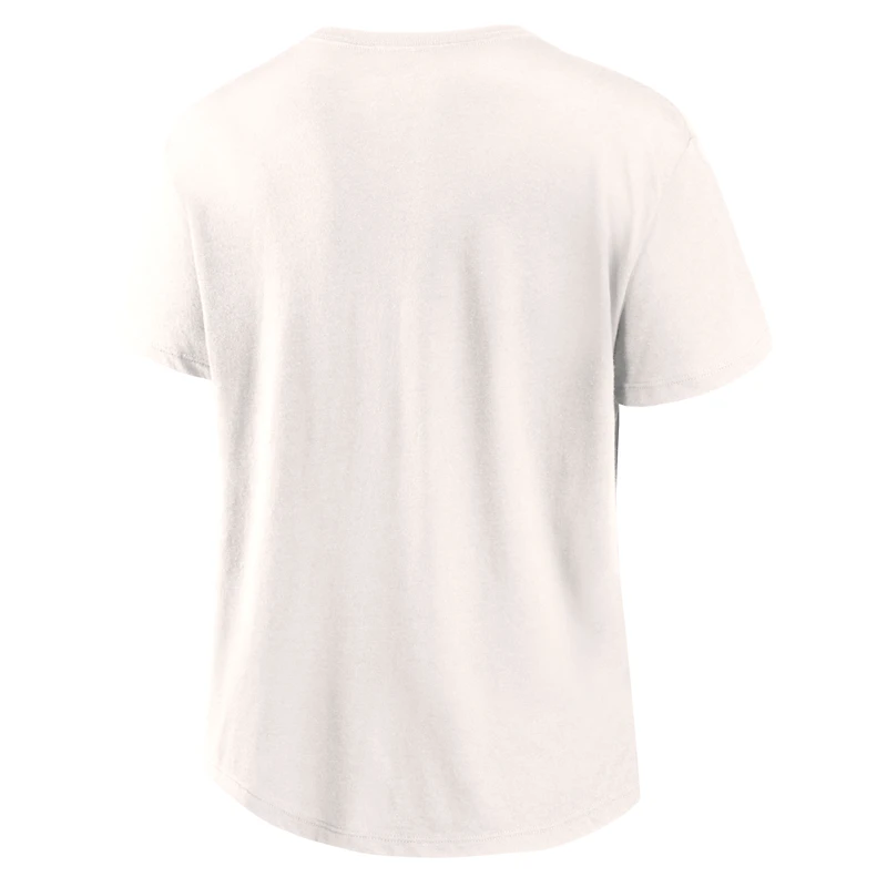Women's Fanatics Cream Buffalo Bills Football Home Fashion T-Shirt