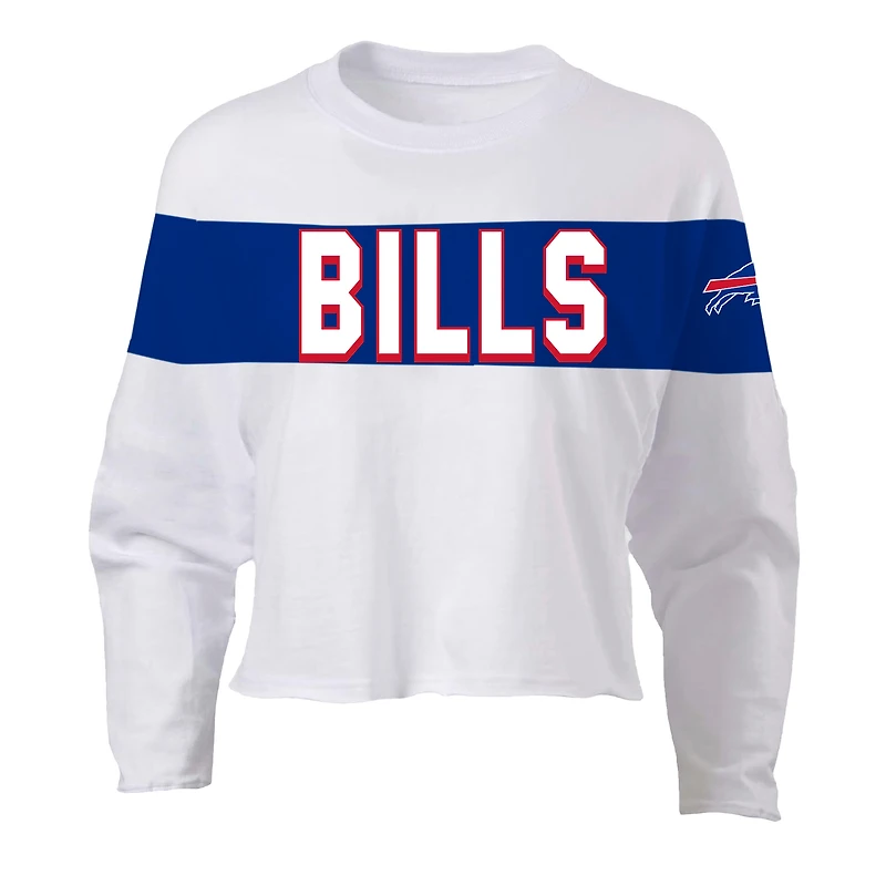 T-shirt Fanatics pour femmes, modèle Josh Allen Ash Buffalo Bills, grande taille, nom et numéro