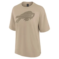 Women's Fanatics Khaki Buffalo Bills Oversized Elements T-Shirt