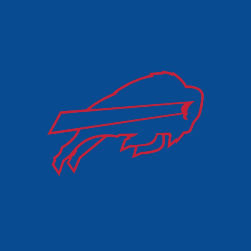 Women's Fanatics Royal/White Buffalo Bills Backup Option Long Sleeve Hoodie T-Shirt