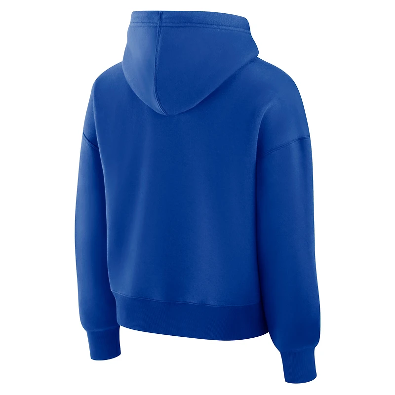 Women's Fanatics Royal Buffalo Bills Eligible Receiver Legacy Pullover Hoodie
