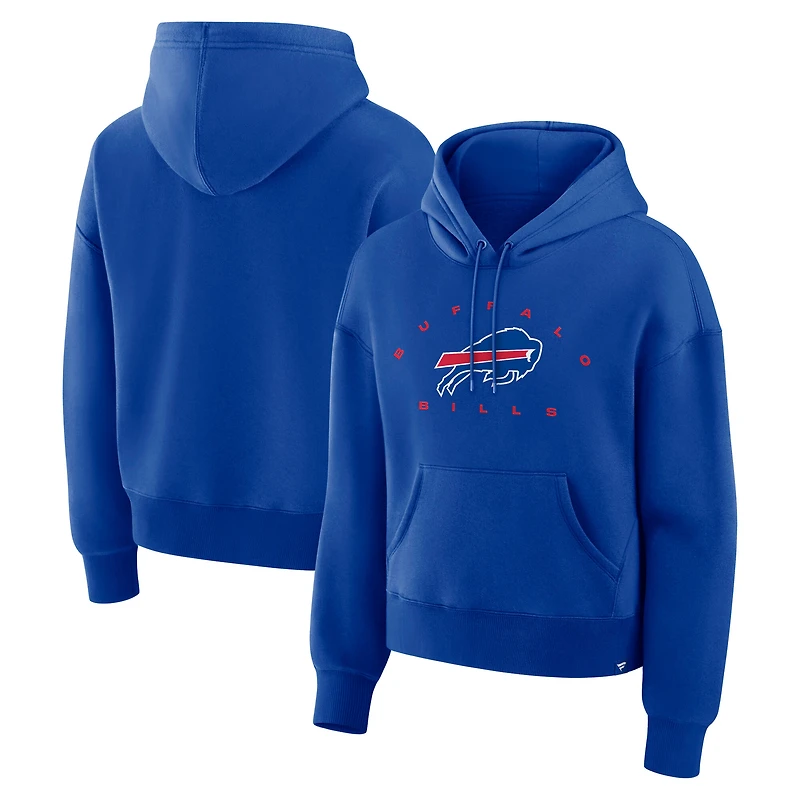 Women's Fanatics Royal Buffalo Bills Eligible Receiver Legacy Pullover Hoodie