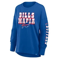Women's Fanatics Royal Buffalo Bills Hometown Legacy Long Sleeve T-Shirt