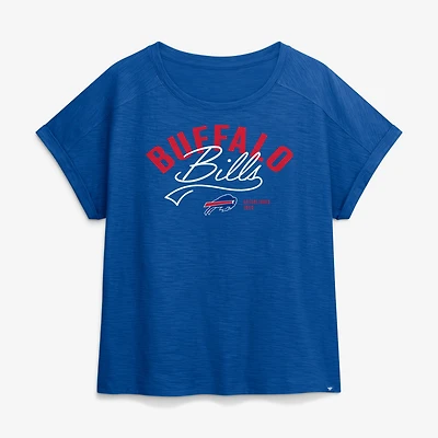 Women's Fanatics Royal Buffalo Bills Oversized T-Shirt