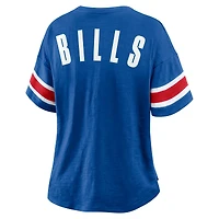 Women's Fanatics Royal Buffalo Bills Redzone Curl Route T-Shirt
