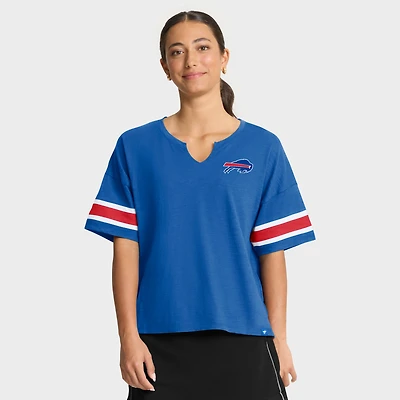 T-shirt Fanatics Royal Buffalo Bills Redzone Curl Route pour femmes