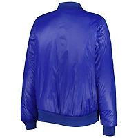 Women's G-III 4Her by Carl Banks Oatmeal/Royal Buffalo Bills Switchback Reversible Full-Zip Jacket