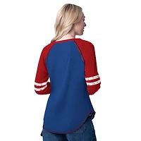 T-shirt à manches longues pour femme G-III 4Her par Carl Banks Royal/Red Buffalo Bills Winner