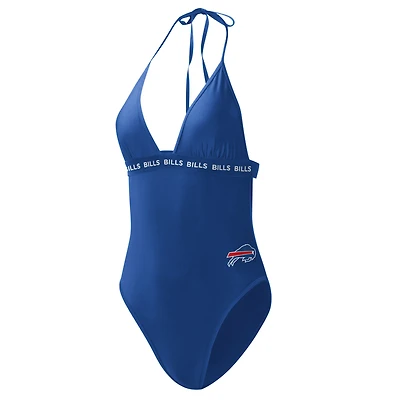 Women's G-III 4Her by Carl Banks Royal Buffalo Bills Full Count - One-Piece Swimsuit