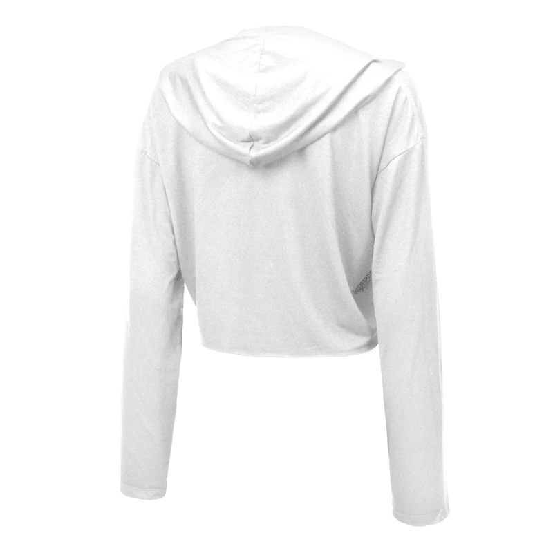 Sweat à capuche Majestic Threads pour femme, modèle Josh Allen blanc paillettes Buffalo Bills