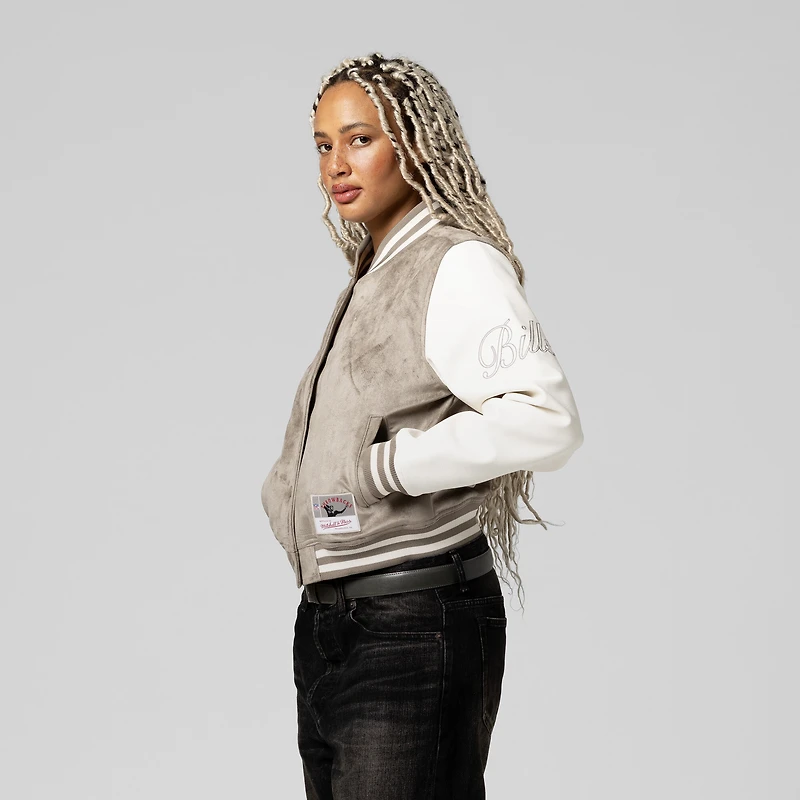 V100492 Veste universitaire NFL pour femme Bills JACLAD JK15562-BBITAN1