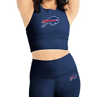 Ensemble legging et soutien-gorge midi Buffalo Bills bleu marine pour femmes