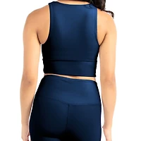Ensemble legging et soutien-gorge midi Buffalo Bills bleu marine pour femmes