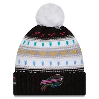 Bonnet à revers et pompon NFL Crucial Catch 2025 Buffalo Bills New Era pour femme