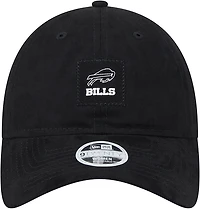 Casquette ajustable 9TWENTY Buffalo Bills en daim noir New Era pour femme