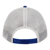 Casquette ajustable New Era crème/bleu roi Buffalo Bills rétro A-Frame 9FORTY pour femme
