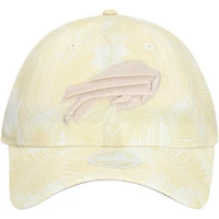 Casquette ajustable Buffalo Bills Frond 9TWENTY de New Era pour femme, couleur crème