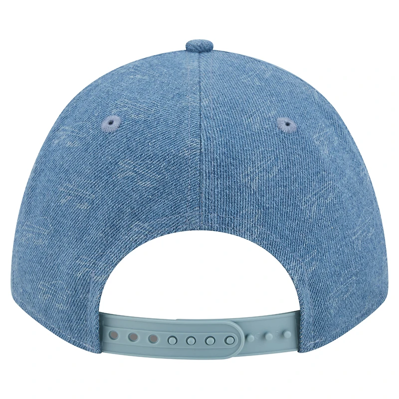 Women's New Era Denim Buffalo Bills A-Frame 9FORTY Adjustable Hat