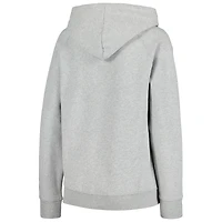 Women's New Era  Gray Buffalo Bills Floral Raglan Pullover Hoodie