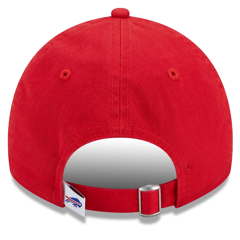 Casquette réglable New Era Buffalo Bills Main Core Classic 2.0 9TWENTY rouge pour femme
