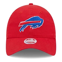 Casquette ajustable Main Core Classic 2.0 9TWENTY pour femme New Era Red Buffalo Bills