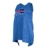 Débardeur actif Space Dye taille Plus Royal Buffalo Bills New Era pour femme