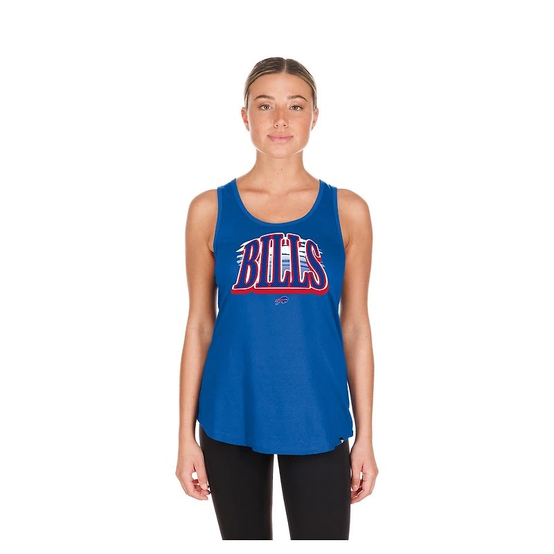 Women's New Era Royal Buffalo Bills Summer Tank Top