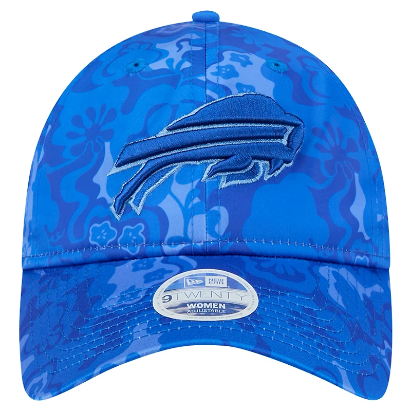 Women's New Era Royal Buffalo Bills Trippy 9TWENTY Adjustable Hat