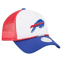 Women's New Era White/Royal Buffalo Bills Friendship Bracelet 9FORTY Adjustable Hat