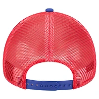 Bracelet d'amitié New Era blanc/bleu royal Buffalo Bills pour femme, casquette ajustable 9FORTY