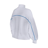 Sweat-shirt fonctionnel à fermeture éclair quart de tour Buffalo Bills New Era pour femme