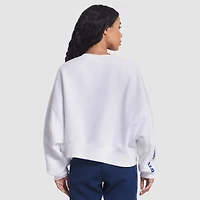 Women's Nike White Buffalo Bills 2025 Rivalries Collection Oversized Phoenix Fleece Sweatshirt