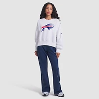 Women's Nike White Buffalo Bills 2025 Rivalries Collection Oversized Phoenix Fleece Sweatshirt
