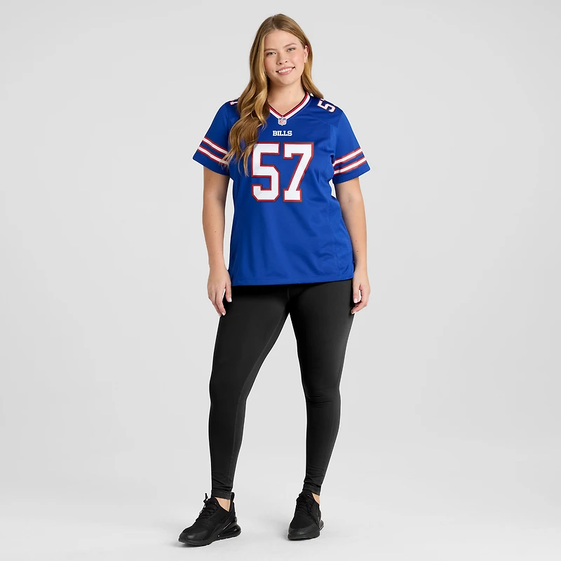Women's Nike A.J. Epenesa Royal Buffalo Bills Game Jersey