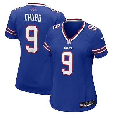 Women's Nike Bradley Chubb Royal Buffalo Bills Team Game Jersey
