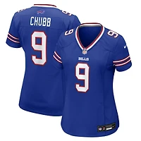 Women's Nike Bradley Chubb  Royal Buffalo Bills Team Game Jersey