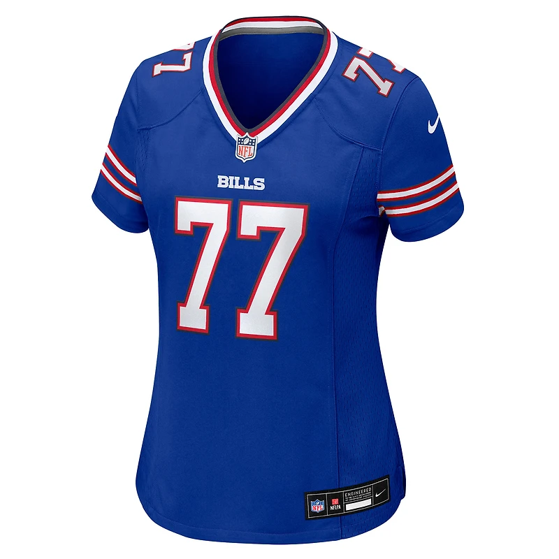 Women's Nike Chase Lundt  Royal Buffalo Bills Team Game Jersey