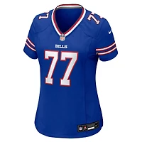 Women's Nike Chase Lundt  Royal Buffalo Bills Team Game Jersey