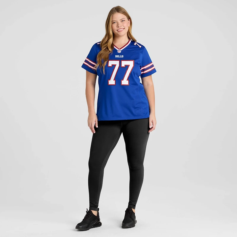 Maillot de match Nike Chase Lundt Royal Buffalo Bills pour femme