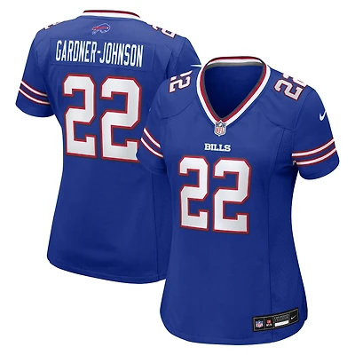 Maillot de match Nike Chauncey Gardner-Johnson Royal Buffalo Bills pour femmes