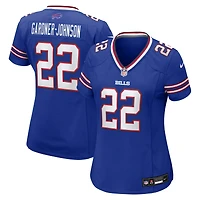 Maillot de match Nike Chauncey Gardner-Johnson Royal Buffalo Bills pour femmes