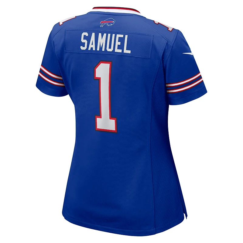 Women's Nike Curtis Samuel  Royal Buffalo Bills Game Jersey