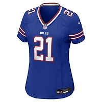 Women's Nike Davison Igbinosun  Royal Buffalo Bills Team Game Jersey
