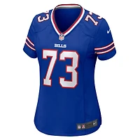 Maillot de match Nike Dion Dawkins Royal Buffalo Bills pour femme