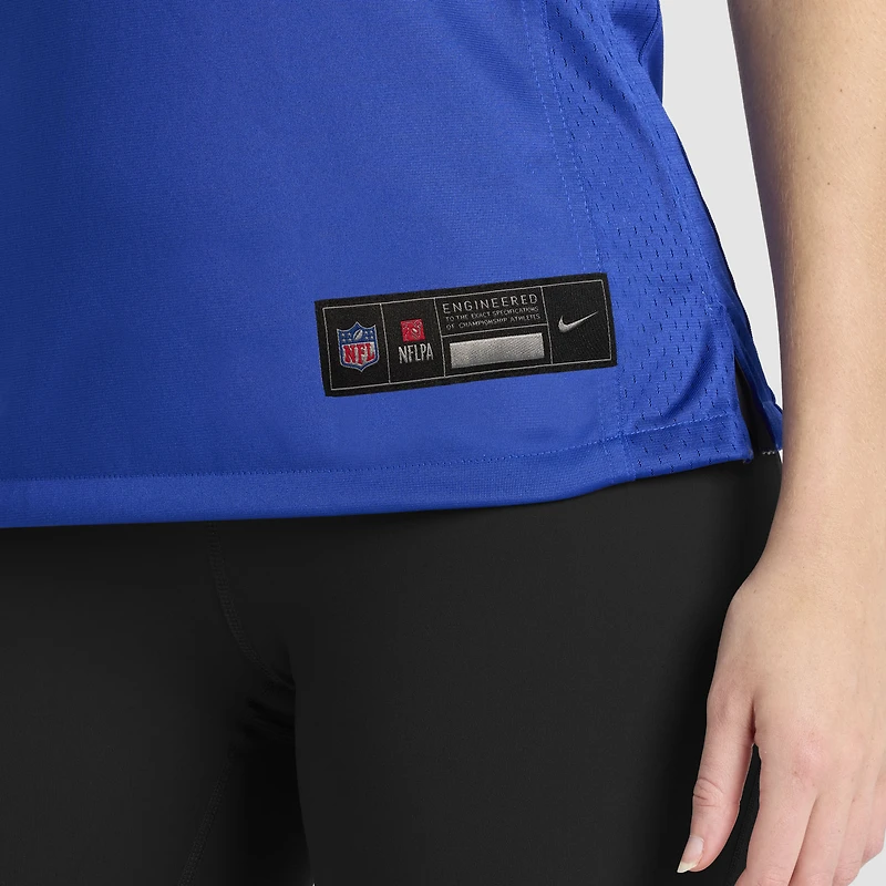 Maillot de match Nike Dion Dawkins Royal Buffalo Bills pour femme