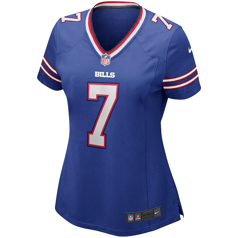 Maillot de joueur retraité Nike Doug Flutie Royal Buffalo Bills Game pour femme